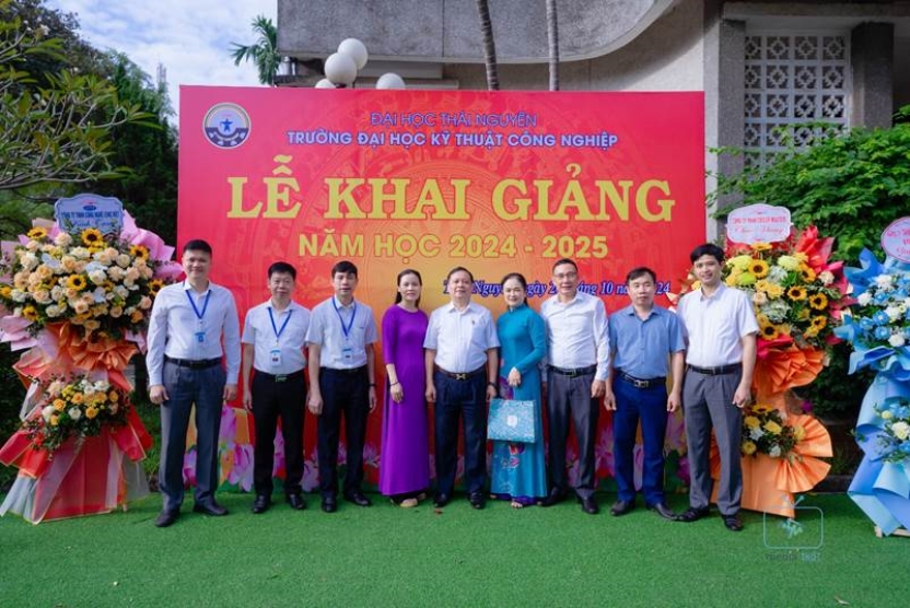 Trường Đại học Kỹ thuật Công nghiệp Tổ chức Khai giảng Năm học mới Năm học 2024 – 2025