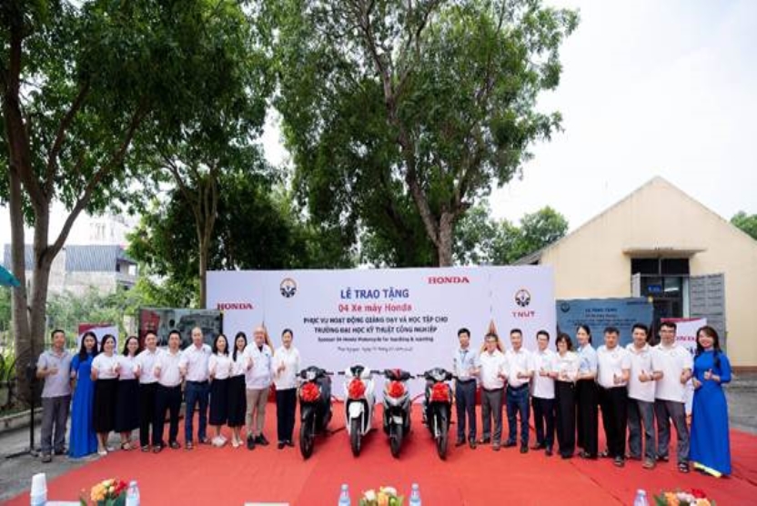 Honda Việt Nam tiếp tục đồng hành cùng TNUT – Khẳng định hiệu quả hợp tác giữa Nhà trường và doanh nghiệp