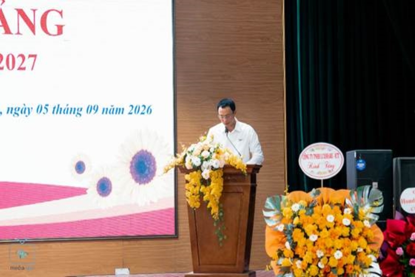 Bài phát biểu của PGS.TS Ngô Như Khoa - Bí thư Đảng ủy, Hiệu trưởng Trường Đại học Kỹ thuật Công nghiệp tại Lễ Khai giảng năm học 2026 - 2027